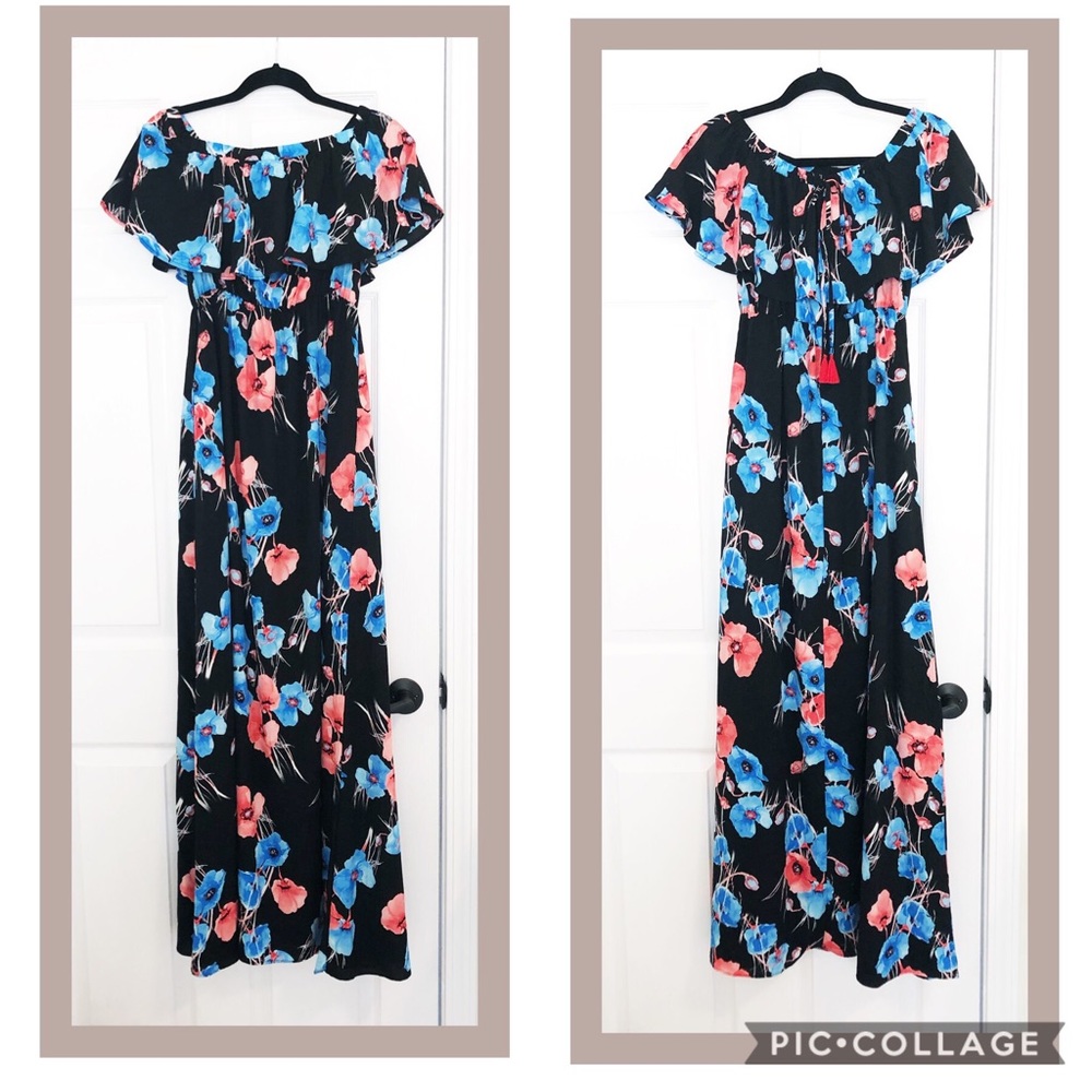 Off the Shoulder Floral Maxi NWT